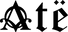 Logo of Atë - Japanese designer clothing brand